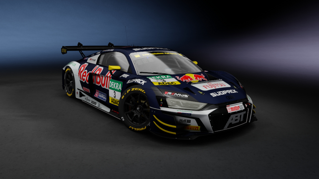 Audi R8 LMS EVO2 DTM 2025, skin 03_abt_motorsport_dtm_2024