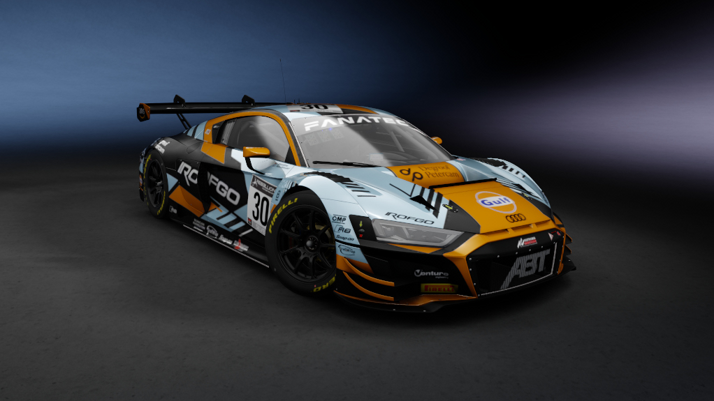 Audi R8 LMS EVO2 DTM 2025, skin GTWC_2022_#30_WRT