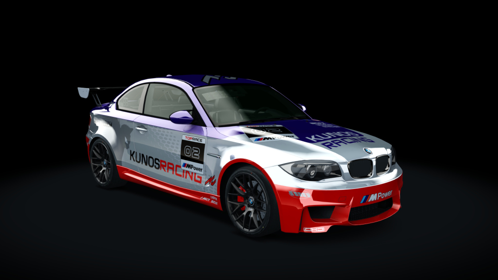 BMW 1M CUP P2P, skin 02_1MCUP
