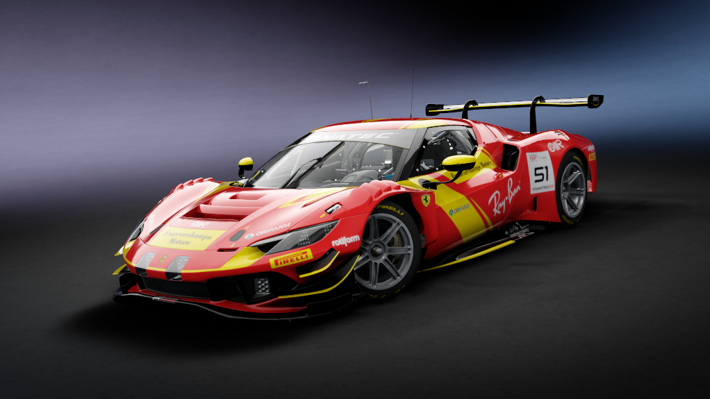Ferrari 296 DTM 2024 / TopRace TREC Racing Server 2