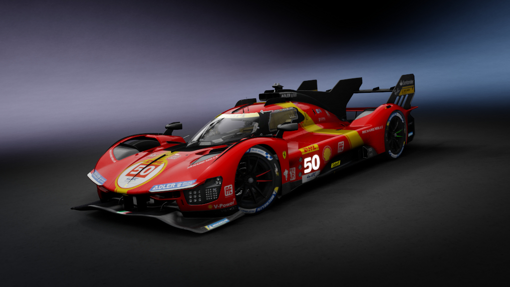 Ferrari 499P TRLM 2024, skin 2023_AFCorse_WEC_50