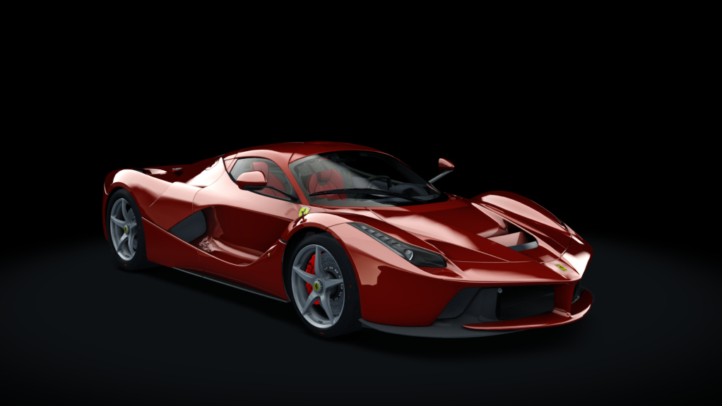 Ferrari LaFerrari RACE, skin 02_rosso_corsa_r