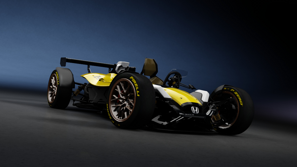 Honda 2&4 Project EVO, skin yellow