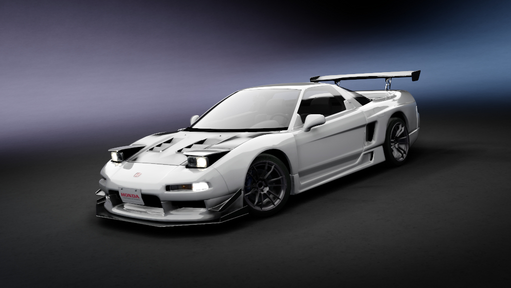 Honda NSX Tuned LHD, skin white