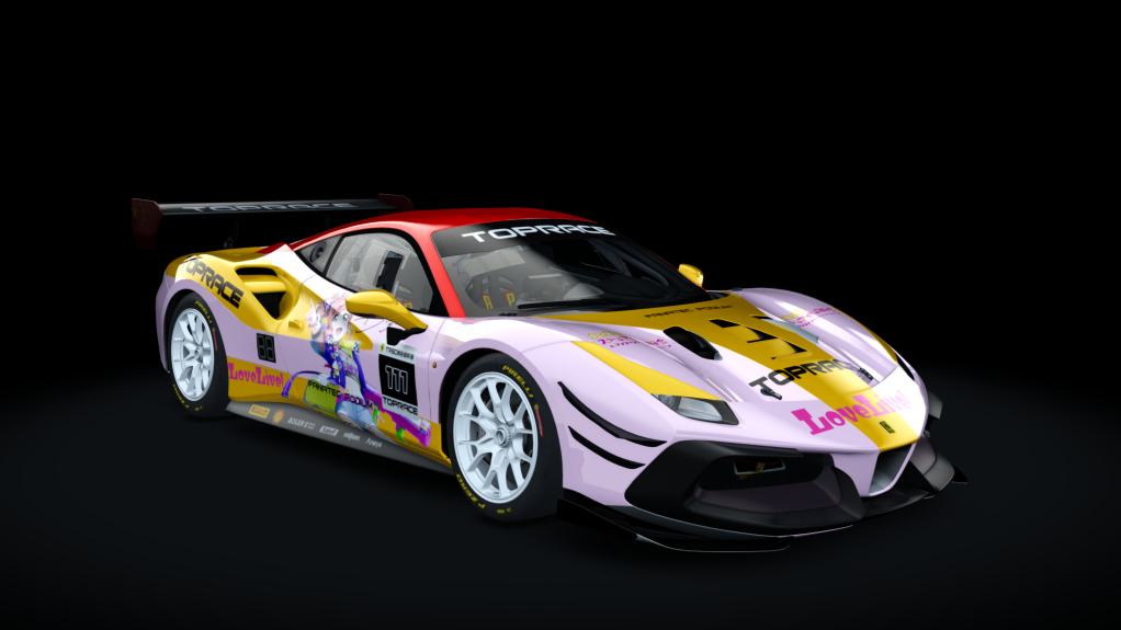 Ferrari 488 EVO CUP P2P 2020, skin 111_ayumu