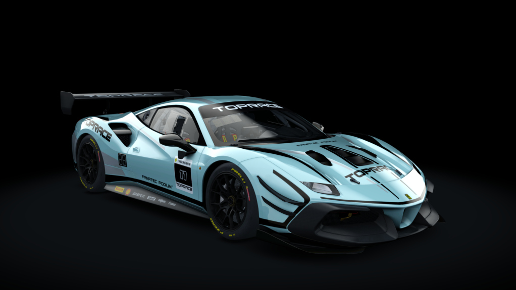 Ferrari 488 EVO CUP P2P 2020, skin 11_Grigio_alloy