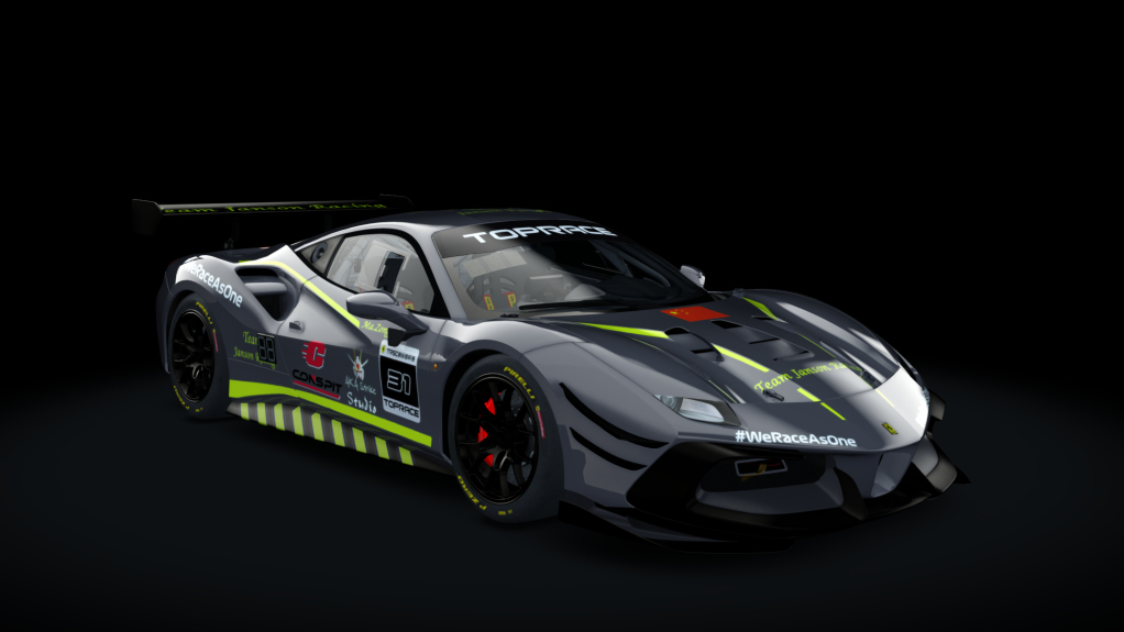 Ferrari 488 EVO CUP P2P 2020, skin 31_TJR