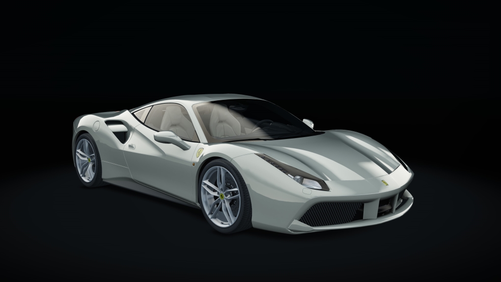 Ferrari 488 GTB, skin 05_avorio