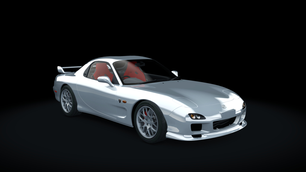 Mazda RX-7 Spirit R TRSC, skin 01_pure_white