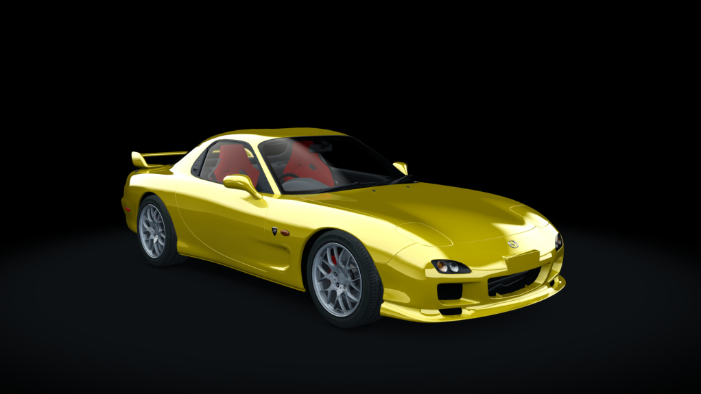 Mazda RX-7 Spirit R TRSC, skin 03_competition_yellow