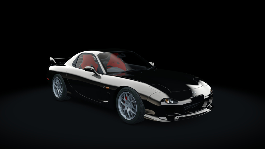 Mazda RX-7 Spirit R TRSC, skin 05_brilliant_black