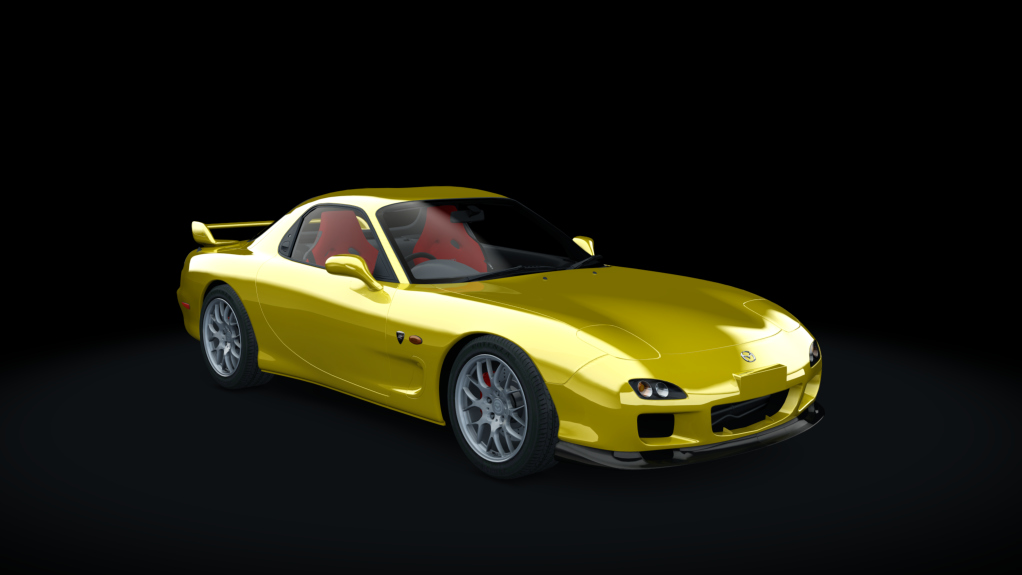 Mazda RX-7 Spirit R TRSC, skin 09_competition_yellow_b