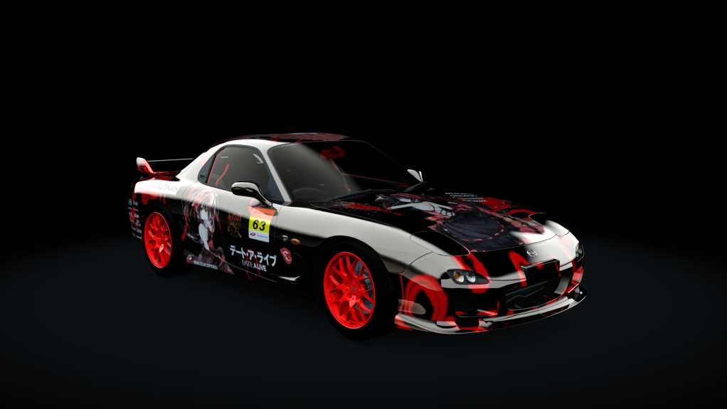 Mazda RX-7 Spirit R TRSC, skin 63_Kurumi