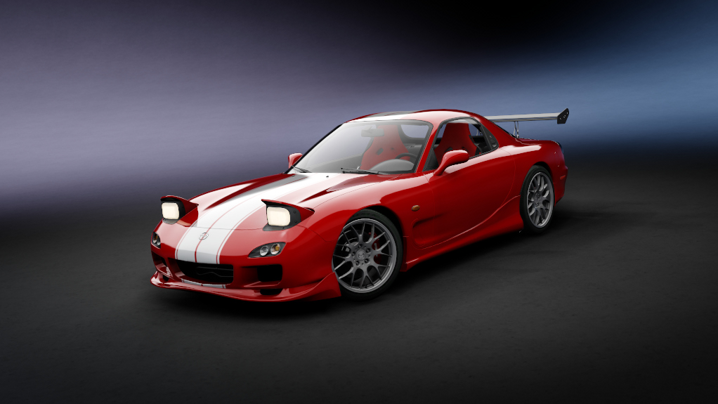 Mazda RX-7 Tuned LHD, skin 01_blaze_red_s1