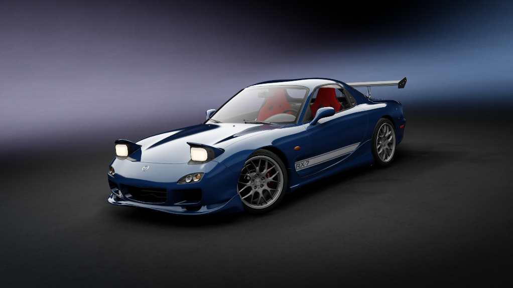 Mazda RX-7 Tuned LHD, skin 02_blue_mica_s2