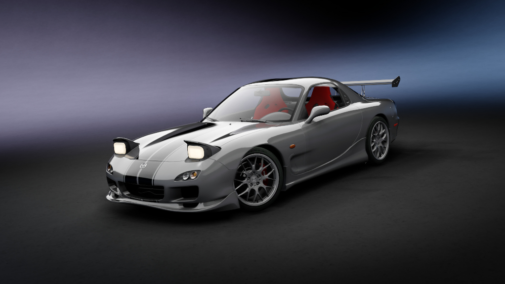 Mazda RX-7 Tuned LHD, skin 05_titanium_grey_s1