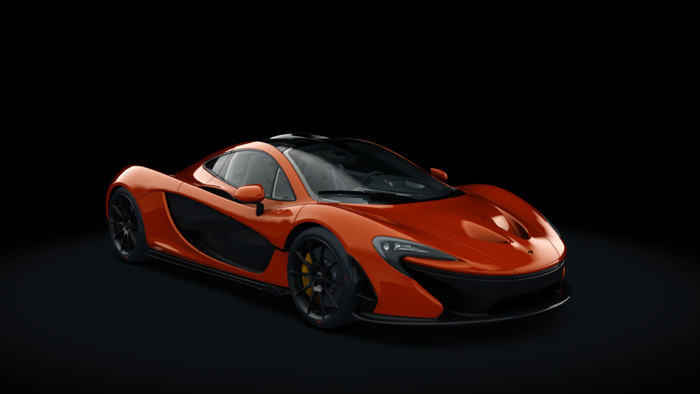 McLaren P1™ RACE, skin volcano_orange