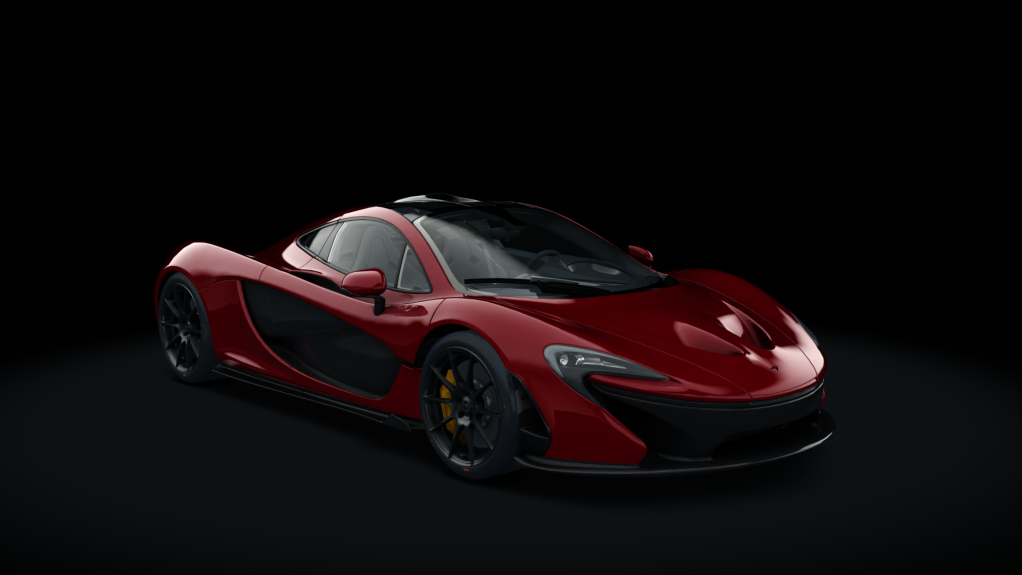 McLaren P1™ RACE, skin volcano_red