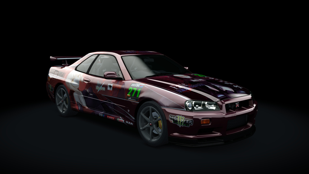 Nissan Skyline GTR R34 TRSC, skin 271_FateHA