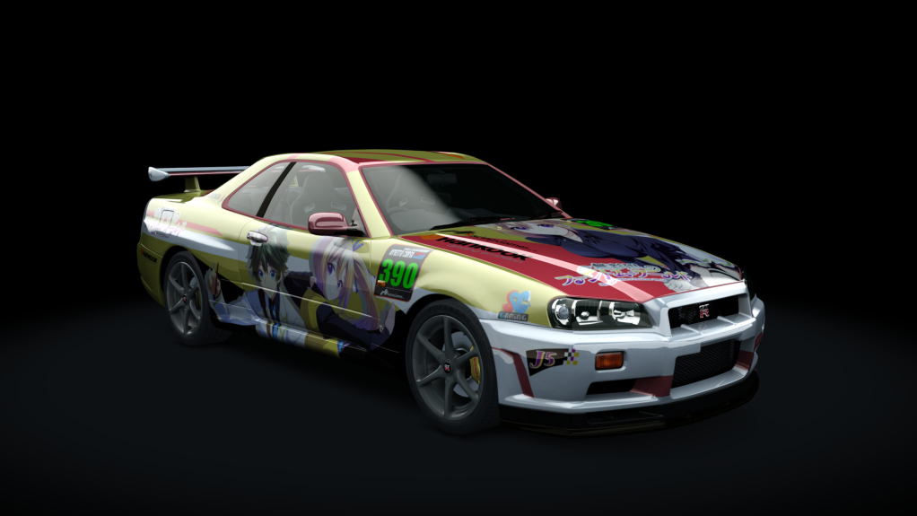 Nissan Skyline GTR R34 TRSC, skin 390_PhantomWorld