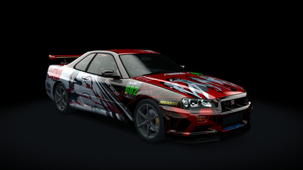 Nissan Skyline GTR R34 TRSC, skin 602_KillLaKill