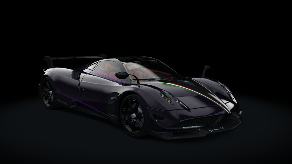 Pagani Huayra BC RACE, skin purple_special