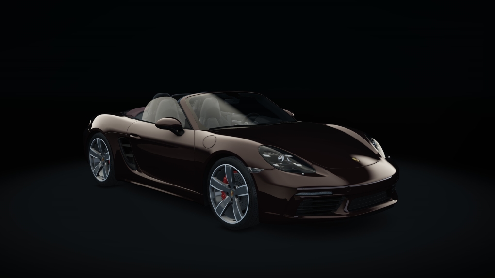 Porsche 718 Boxster S, skin 15_mahogany_metallic