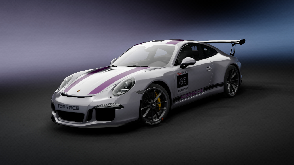 Porsche 911 CUP P2P, skin 48_silver_orchid