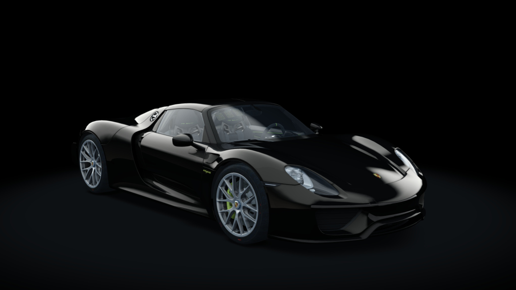 Porsche 918 Spyder RACE, skin 07_black