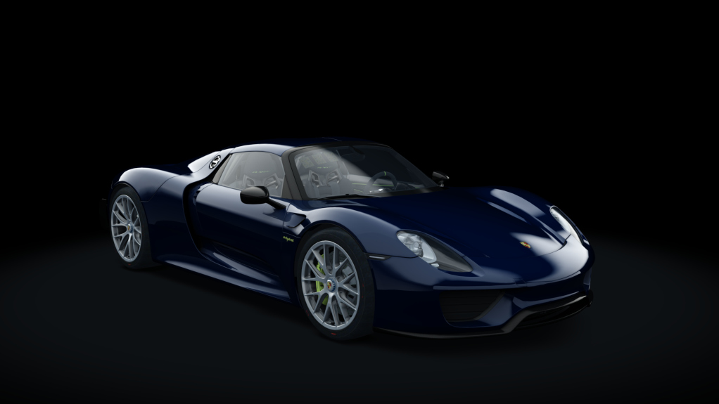 Porsche 918 Spyder RACE, skin 08_dark_blue_metallic