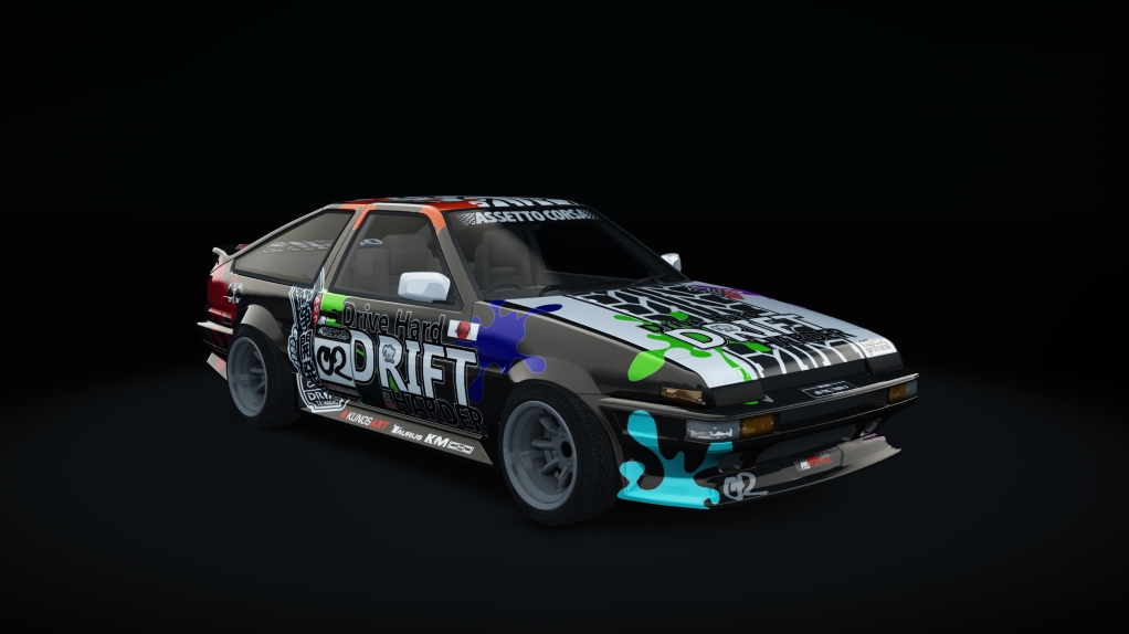 Toyota AE86 Drift, skin 05_ksdrift2