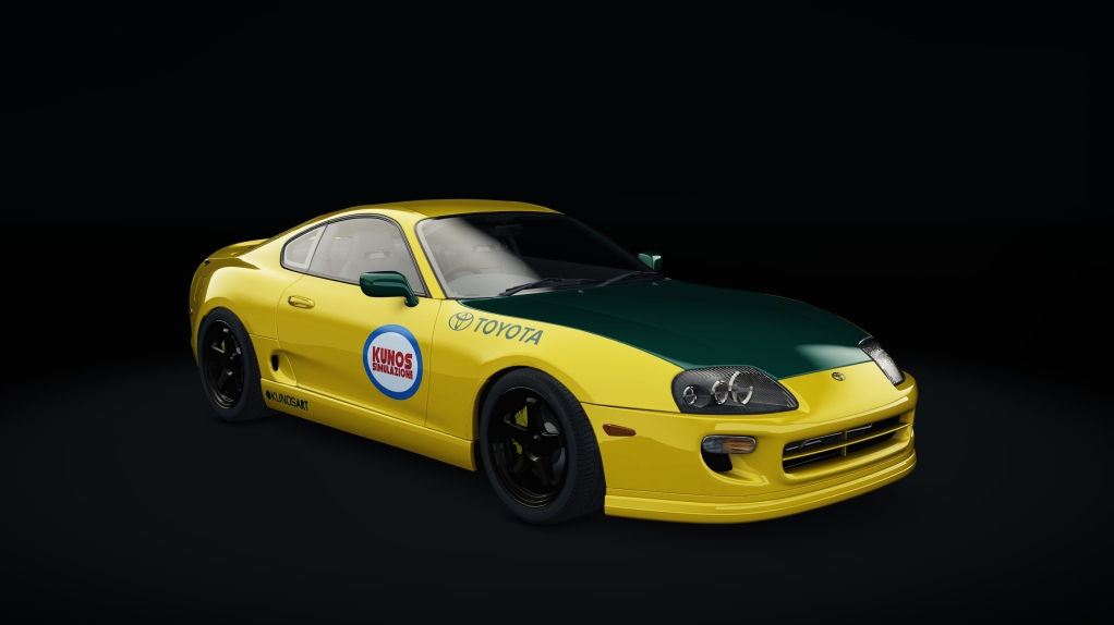 Toyota Supra MKIV Drift, skin 08_classic_yellow