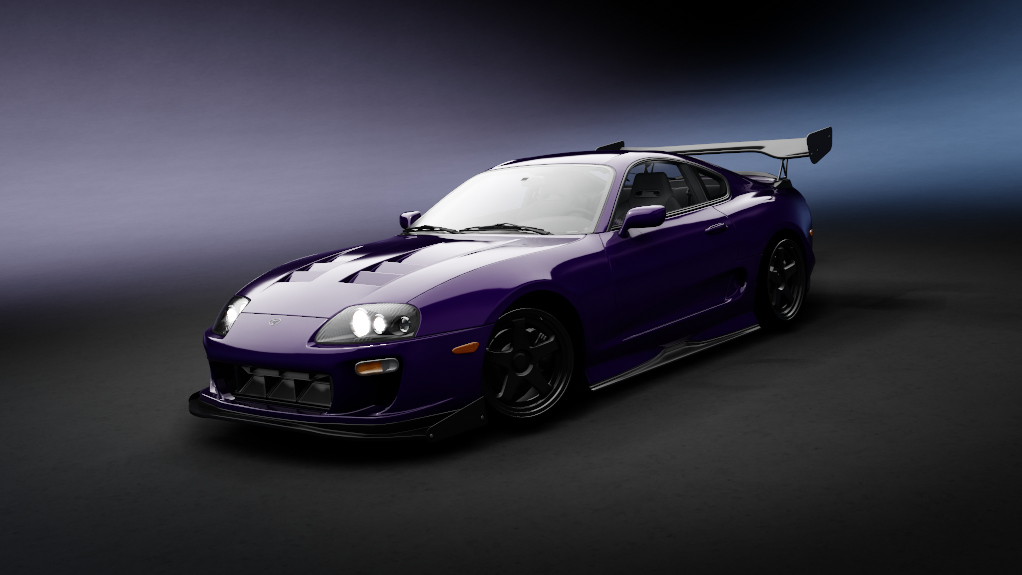 Toyota Supra MKIV Tuned LHD, skin true_purple_carbon