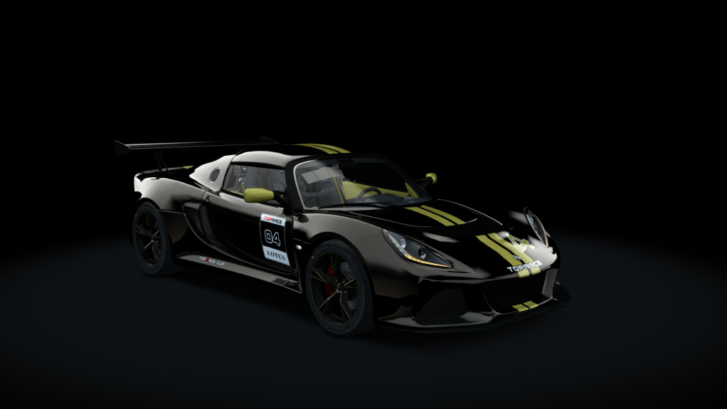 Lotus Exige CUP P2P, skin 04_LotusBlack