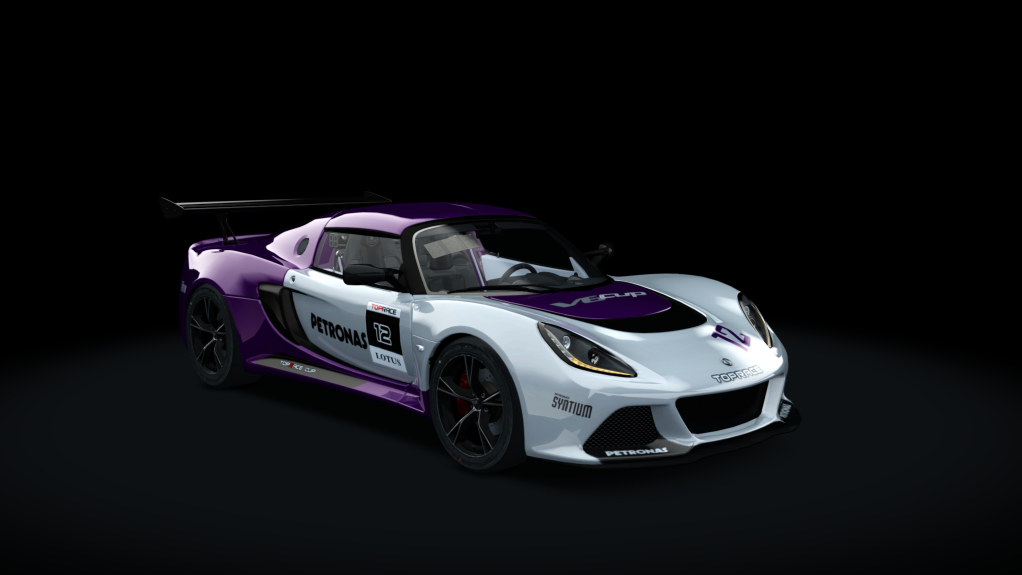 Lotus Exige CUP P2P, skin 12_Purple-Silver_Cup