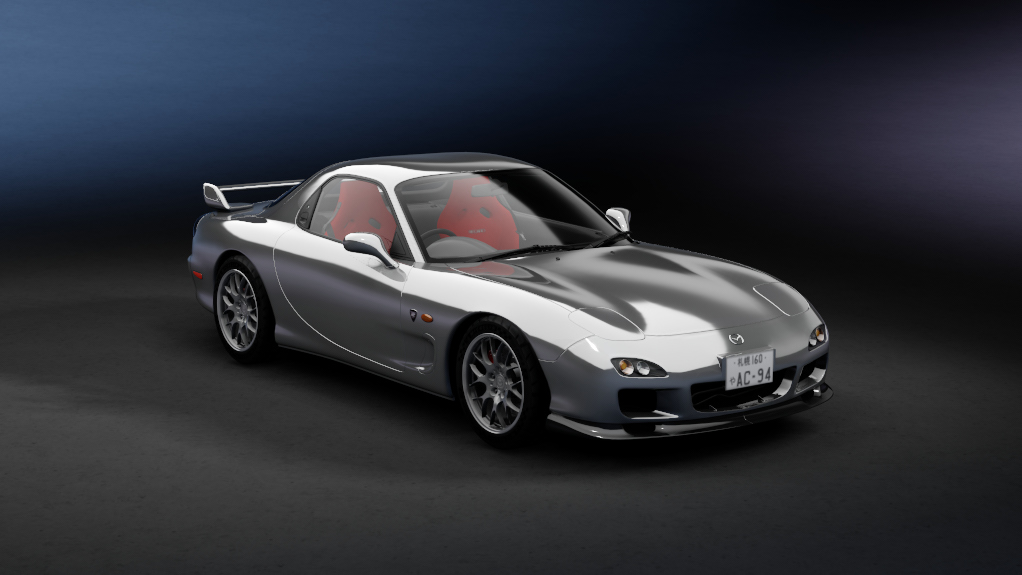 Mazda RX-7 Spirit R JDM, skin 02_titanium_grey_b