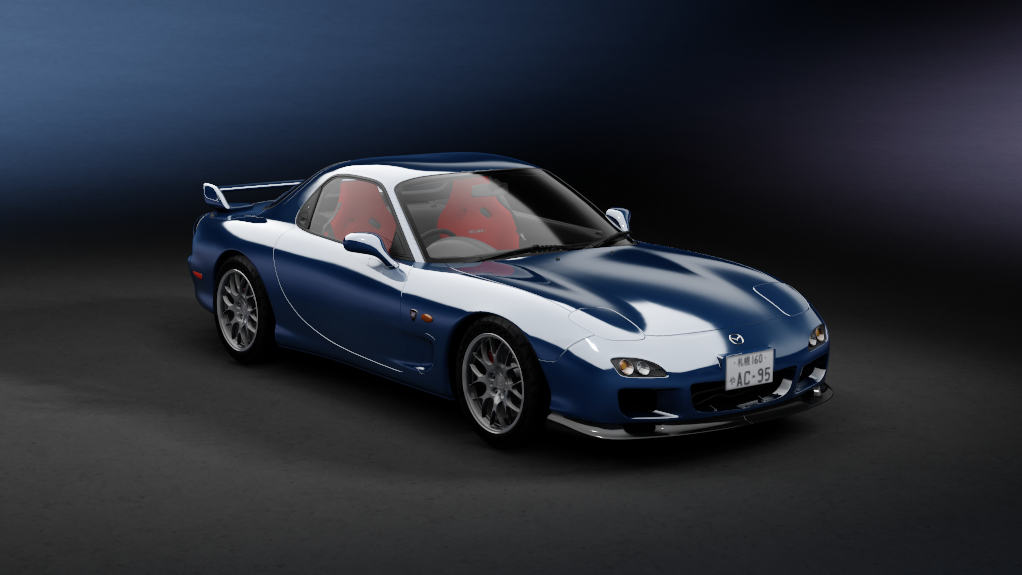 Mazda RX-7 Spirit R JDM, skin 04_blue_mica_b