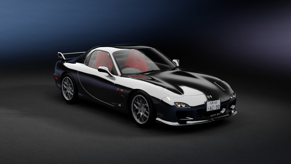 Mazda RX-7 Spirit R JDM, skin 05_brilliant_black