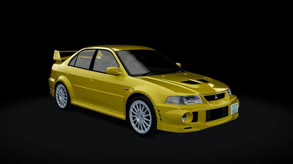 Mitsubishi Lancer EVO VI TRSC, skin 07_Yellow