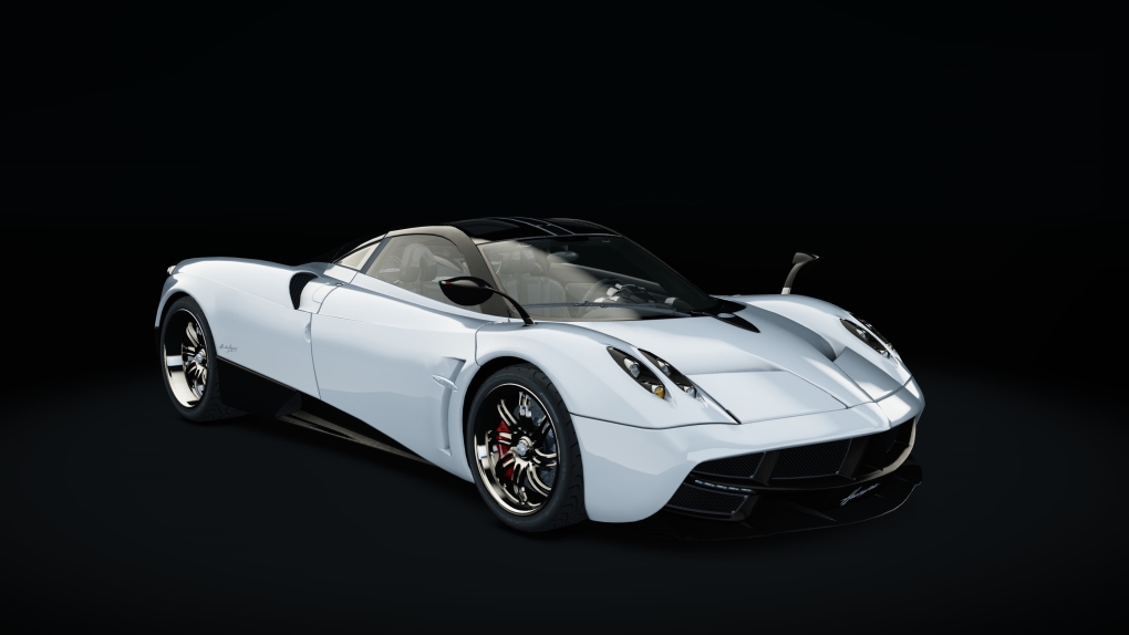 Pagani Huayra, skin white