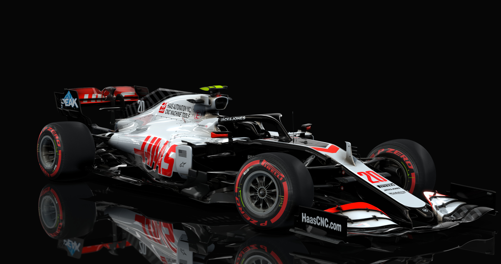 Formula Hybrid 2020, skin 20_Haas_VF20