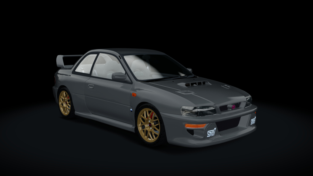 Subaru Impreza 22B STi TRSC, skin 04_Gray