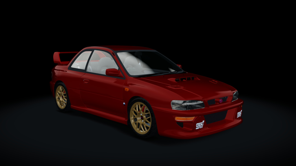 Subaru Impreza 22B STi TRSC, skin 07_Red